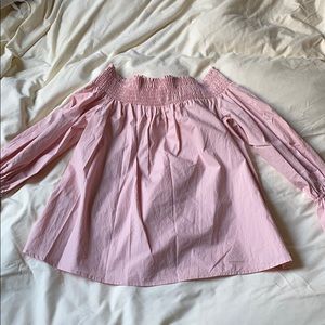 Adorable over the shoulder top!